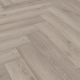 Oak Silver D3773 Herringbone 8mm Laminate Flooring by Kronotex