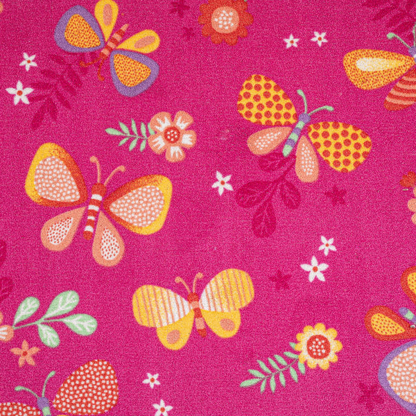 Papillion 17 Rose Kids Carpet