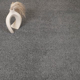 Pewter Grey 79 Bellevue Saxony Carpet
