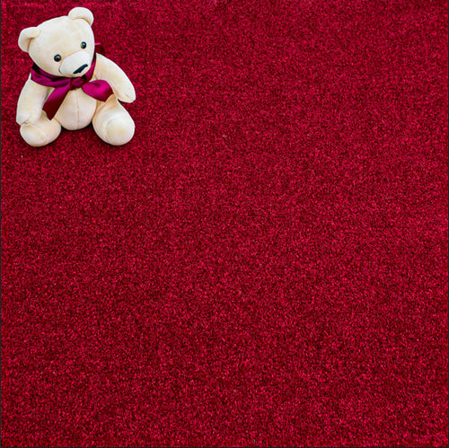 Red Lakeland Luxury Saxony Carpet