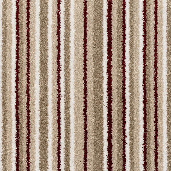Red Stripe Keswick Twist Carpet