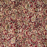 Regal Red Jacobean Wentworth Patterned Wilton Carpet