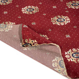 Regal Red Medallion Wentworth Patterned Wilton Carpet