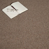 Rustic Clay Natural Berber Twist Deluxe 55oz Carpet by Cormar