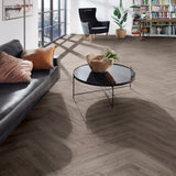 Rutherford Grey Oak K488 Herringbone 8mm Laminate Flooring by Krono Original