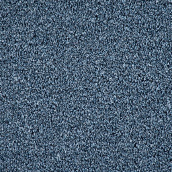 Sapphire Blue Lakeland Luxury Saxony Carpet