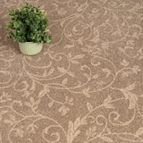 Scroll Country Oak Illusion Wilton Carpet