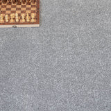 Silver Grey Delaware Saxony Carpet