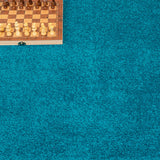 Teal Oxford Twist Carpet