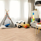 Toulouse Oak D3678 Herringbone 8mm Laminate Flooring by Kronotex