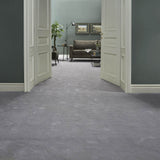 Ivory Grey 74 Verdi Saxony Carpet