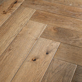 Worn Oak Ashdown Herringbone 14/3mm Engineered Wood Flooring