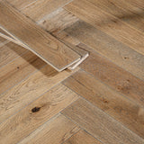 Worn Oak Ashdown Herringbone 14/3mm Engineered Wood Flooring
