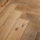 Worn Oak Herringbone 14/3mm Engineered Wood Flooring