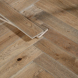 Worn Oak Herringbone 14/3mm Engineered Wood Flooring