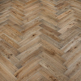 Worn Oak Herringbone 14/3mm Engineered Wood Flooring