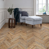 Worn Oak Herringbone 14/3mm Engineered Wood Flooring