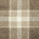 Brown & Beige Tartan Castle Wilton Carpet