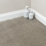 Stone Grey Beige Artemis Luxury Saxony Carpet