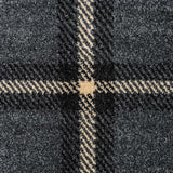 Lead FRT40 Midas Tartan Wilton Carpet Clearance