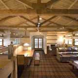 Mink Black T28 Midas Tartan Wilton Carpet