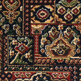 Midnight Blue 2506 30 Persian Panel Patterned Wilton Wiltax Carpet