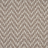 Beige Aztec Herringbone Carpet