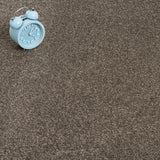 Grey Brown Belton Feltback Twist Carpet