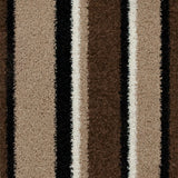 Brown 850 Pop Art Striped Carpet