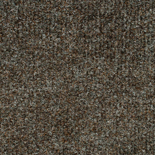 Brown Michigan Ribbed Gel Backed Carpet