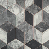 Castleton 904M Art Decor Tile Vinyl Flooring Clearance