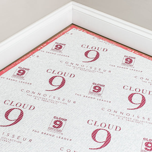 Cloud 9 Connoisseur 10mm Thick Carpet Underlay