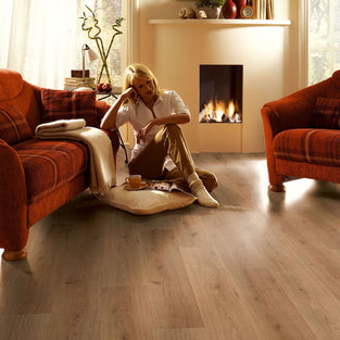 Trend Oak Natural Kronotex Basic 6mm Laminate Flooring