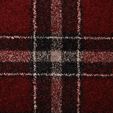 Red Black Dali Tartan Carpet