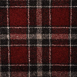 Red Black Dali Tartan Carpet