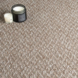 Dark Beige Wyoming Loop Feltback Carpet