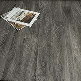 French Oak Anthracite Goliath 450 Vinyl Flooring by Tarkett