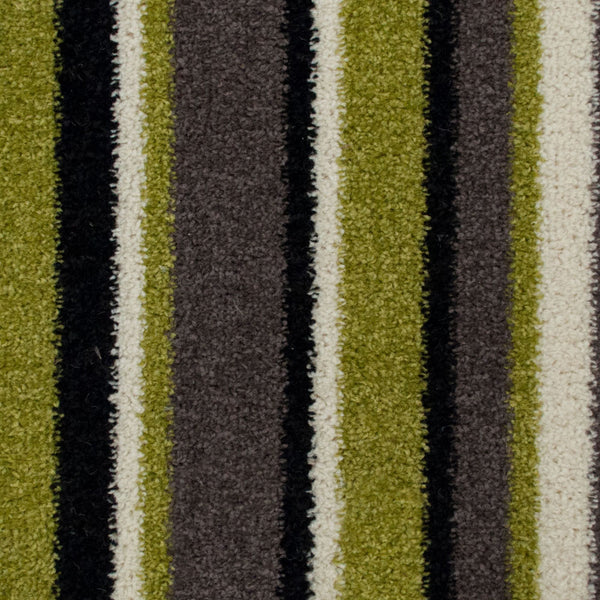 Green 480 Pop Art Striped Carpet