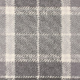 Grey Traditional Tartan Manor Park Wilton Carpet