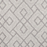 Light Grey Geometric Manor Park Wilton Carpet