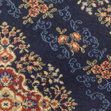 Royal Blue Floral Windermere Carpet