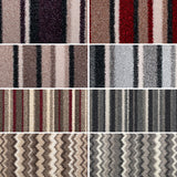 Moorland Stripe Felt Backed Carpet