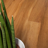 Natural Oak Brushed Real Wood Engineered HDF Flooring