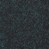 Navy Chevy Ribbed Gel Backed Carpet