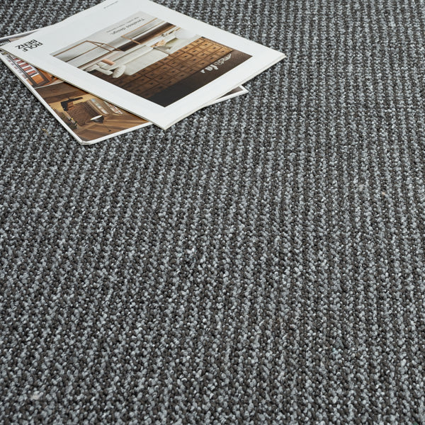 Anthracite Portland Loop Feltback Carpet
