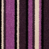 Purple 580 Pop Art Striped Carpet