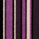 Purple 580 Pop Art Striped Carpet