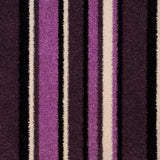 Purple 580 Pop Art Striped Carpet