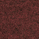 Red Michigan Ribbed Gel Backed Carpet