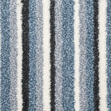 Ocean Stripes 38 Soft Noble Feltback Carpet